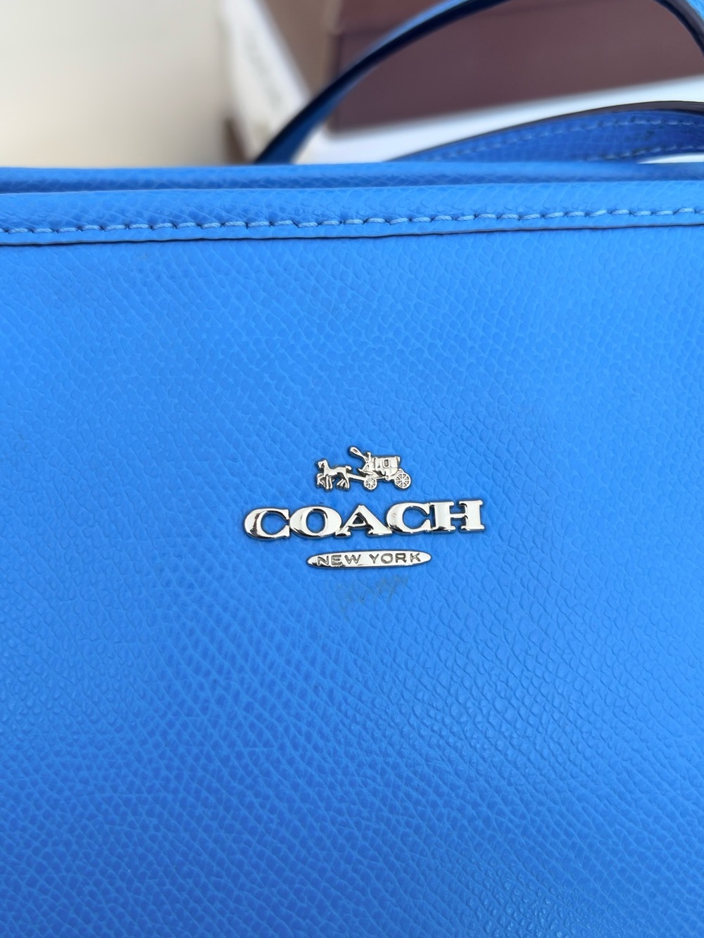 *pre-loved* Vintage COACH city tote with zipper - Picture 4 of 8